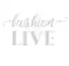 Fashion Live logo in script font